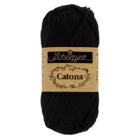 Scheepjes Catona 50g - 110 Jet Black Scheepjes Catona 50g - 110 Jet Black