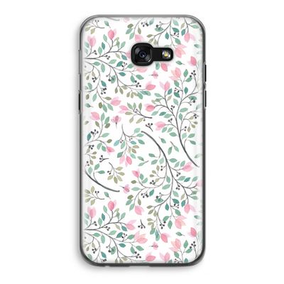 Sierlijke bloemen: Samsung Galaxy A5 (2017) Transparant Hoesje