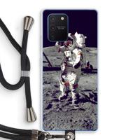 Spaceman: Samsung Galaxy Note 10 Lite Transparant Hoesje met koord - thumbnail