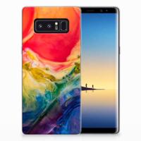 Smartphone hoesje Samsung Galaxy Note 8 Watercolor Dark Smartphone hoesje Samsung Galaxy Note 8 Watercolor Dark
