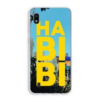 Habibi Majorelle : Samsung Galaxy A10 Transparant Hoesje