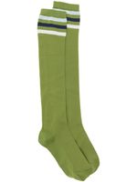 Marni chaussettes à rayures - Vert