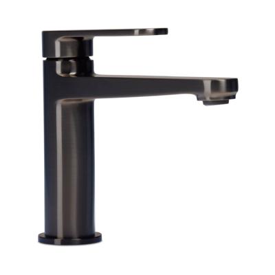 Wastafelkraan Blue Label Skive | Opbouw | Mengkraan | Laag model | 1-hendel | Rond | Gunmetal PVD