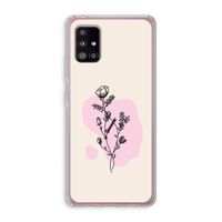 Roses are red: Samsung Galaxy A51 5G Transparant Hoesje