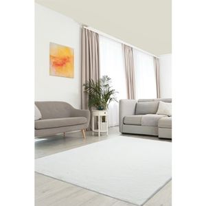 Hoogpolig Vloerkleed - Shaggy Supersoft - Crème-120 x 170 cm