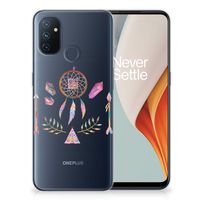 OnePlus Nord N100 Telefoonhoesje met Naam Boho Dreamcatcher - thumbnail