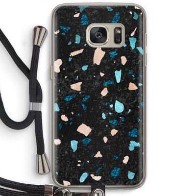 Terrazzo N°11: Samsung Galaxy S7 Transparant Hoesje met koord