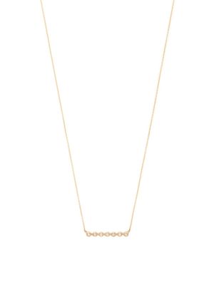 Dana Rebecca Designs collier Lulu Jack en or 14ct pavé de diamants