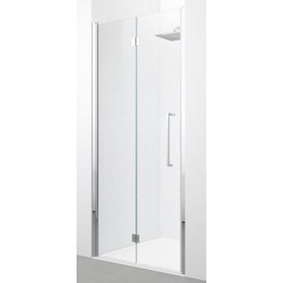Novellini Young 2.0 1BS vouwdeur voor nis 97/101x200cm links chroom/helder y21bs97s-1k
