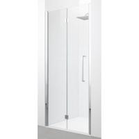 Novellini Young 2.0 1BS vouwdeur voor nis 97/101x200cm links chroom/helder y21bs97s-1k