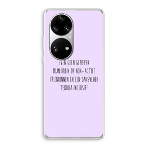 Tequila: Huawei P50 Pro Transparant Hoesje