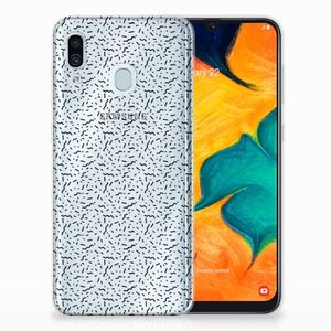 Samsung Galaxy A30 TPU bumper Stripes Dots