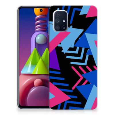 Samsung Galaxy M51 | TPU Hoesje | Funky Triangle