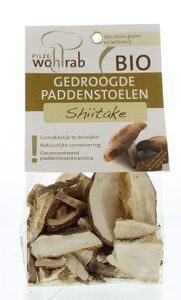 Pilze Wohlrab Shiitake gedroogd bio (20 gr)