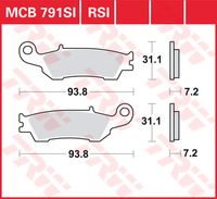TRW Remblokken, en remschoenen voor de moto, MCB791SI Sinter offroad - thumbnail