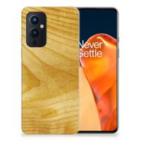 OnePlus 9 | Bumper Hoesje | Licht Hout