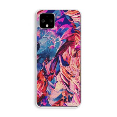 Pink Orchard: Pixel 4 XL Transparant Hoesje