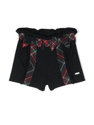 Patachou short à empiècements contrastants - Bleu