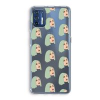 King Kylie: Motorola Moto G9 Plus Transparant Hoesje