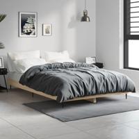 Bedframe zonder matras hout sonoma eikenkleurig 120x190 cm