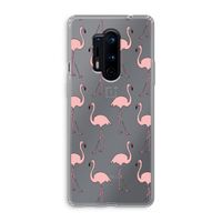 Anything Flamingoes: OnePlus 8 Pro Transparant Hoesje