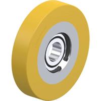 Blickle FSTH 125x25/25-15K Geleidingsrol Wieldiameter: 125 mm Draagvermogen (max.): 320 kg 1 stuk(s)