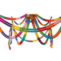 Verjaardag feest slinger Tropical - 600 cm - papier - versiering - kinderfeestje