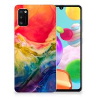 Smartphone hoesje Samsung Galaxy A41 Watercolor Dark
