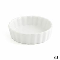 Snackdienblad Quid Gastro Fun Wit Keramisch 10,5 x 3 cm (12 Stuks)
