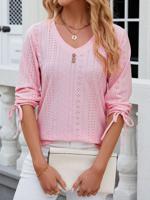 Casual Buckle Plain Shirt