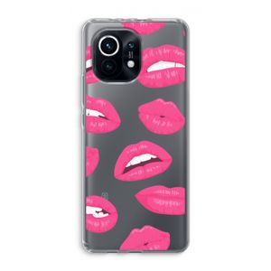 Bite my lip: Xiaomi Mi 11 Transparant Hoesje