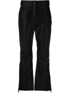 Moncler Grenoble pantalon de ski à coupe évasée - Noir