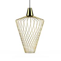 Lyora Ø 30cm draadlampWave goud - 8857