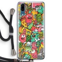 Vexx City: Huawei P20 Transparant Hoesje met koord