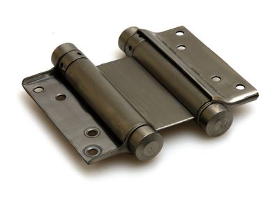 Bommerscharnier dubbel 39/175mm blank verz.
