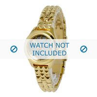 Diesel horlogeband DZ5411 Roestvrij staal (RVS) Goud 10mm