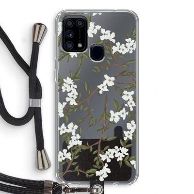 Blossoming spring: Samsung Galaxy M31 Transparant Hoesje met koord