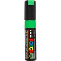 Uni-Posca Posca marker, afm pc-8k, lijndikte 8 mm, breed, fluo green, 1 stuk