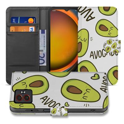 Bookcase Hoesje Samsung Galaxy Xcover 7 Pro Avocado Groen Pasjes