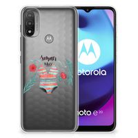 Motorola Moto E20 | E40 Telefoonhoesje met Naam Boho Summer