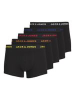 Jack & Jones Jack & Jones Zwarte Boxershorts Heren JACBLACK Friday Multipack 5-Pack - thumbnail