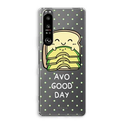 Avo Good Day: Sony Xperia 1 III Transparant Hoesje
