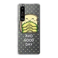 Avo Good Day: Sony Xperia 1 III Transparant Hoesje