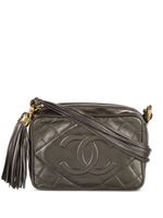 CHANEL Pre-Owned sac à bandoulière matelassé (1989-1991) - Gris - thumbnail