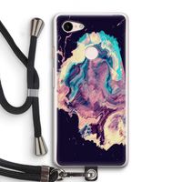 Cosmic Silence: Pixel 3 Transparant Hoesje met koord