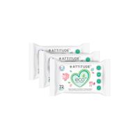 Attitude Vochtige babydoekjes multipack 3x72 St.