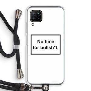 No time: Huawei P40 Lite Transparant Hoesje met koord