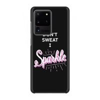 Sparkle quote: Volledig geprint Samsung Galaxy S20 Ultra Hoesje