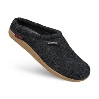 Giesswein Veitsch Pantoffel Anthrazit 36