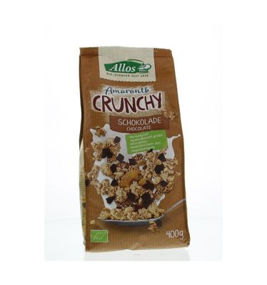 Crunchy amarant chocolade bio